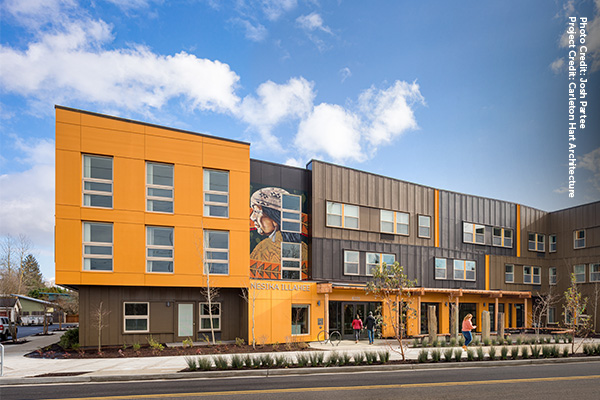Nesika Illahee, an affordable housing project in Portland, Oregon
