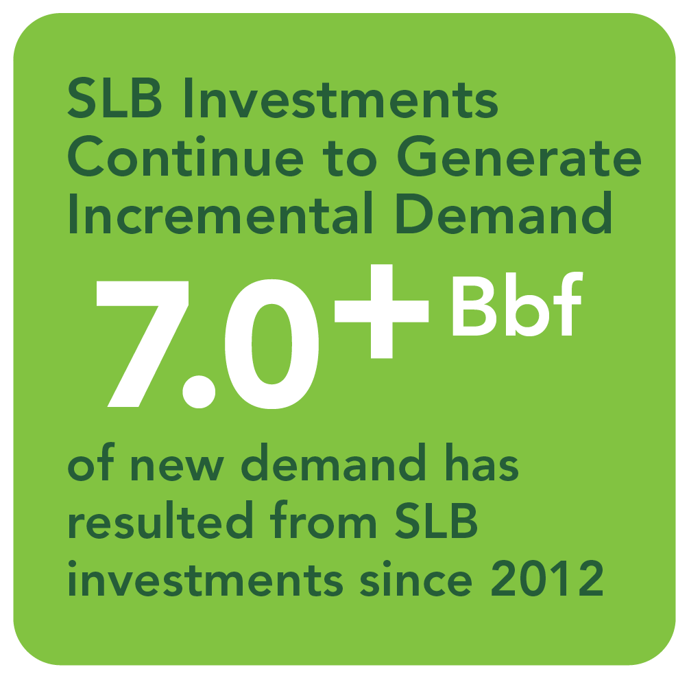 SLB Investments continue to generate incremental demand